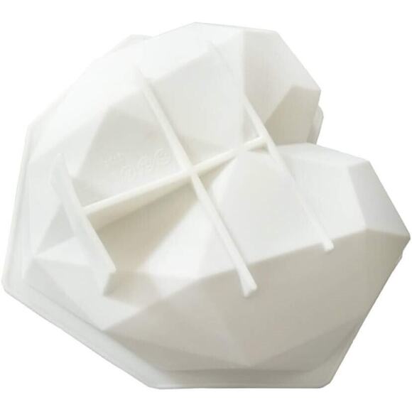 3D Heart-shaped Silicone Mold Fondant Cake Mold Chocolate Baking Tools DIY - Picture 3 of 12